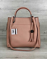 Молодіжна сумка Рамона персикового кольору