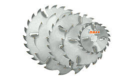 Багатопил Ø350(355)*32-90*3,6/5,0; 18+4 зубів диск пильний по дереву