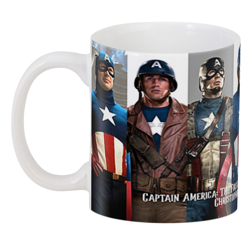 Кухоль GeekLand Капітан Америка Captain America Фінал CA.02.118, фото 1