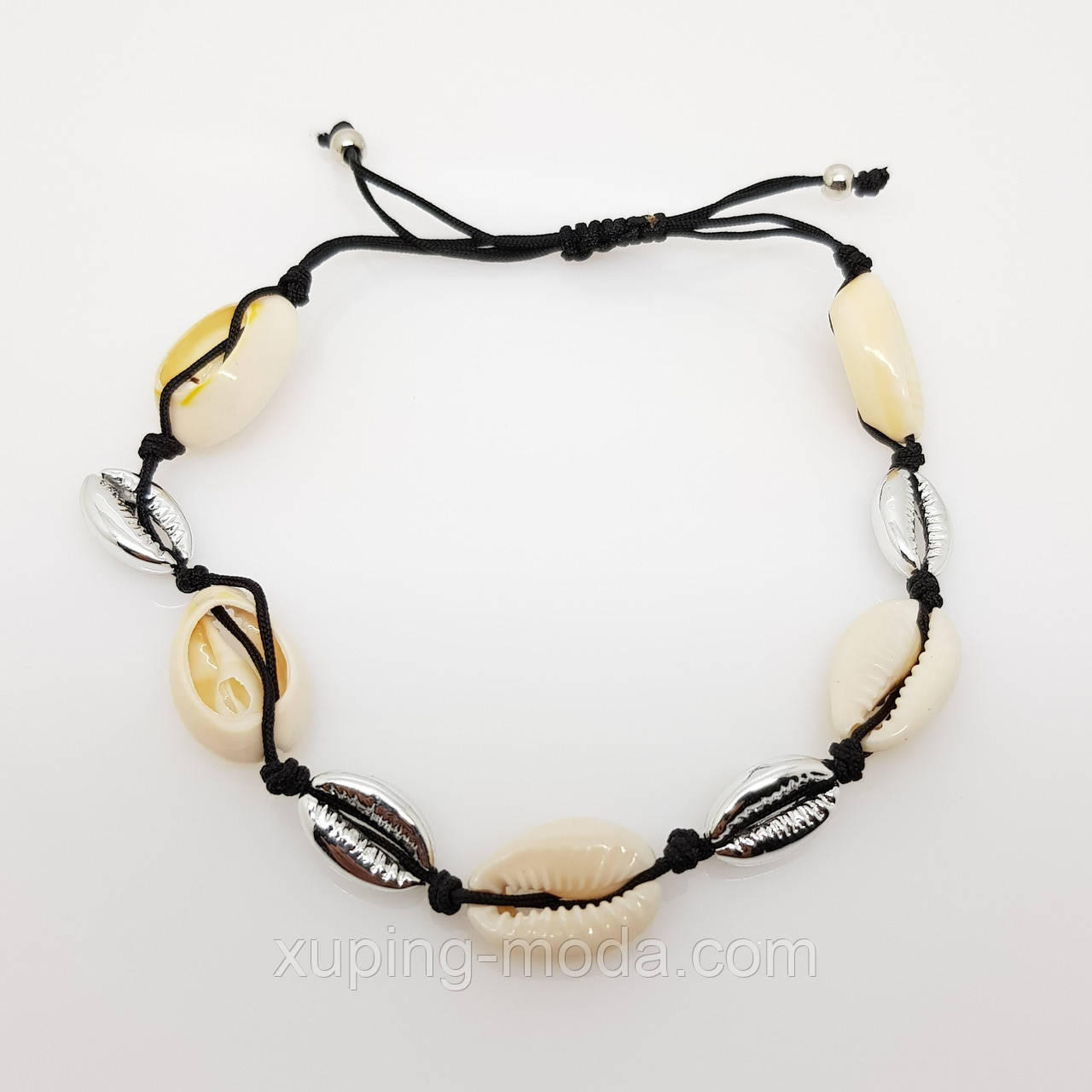 Браслет з черепашками xuping, під срібло, фото 1