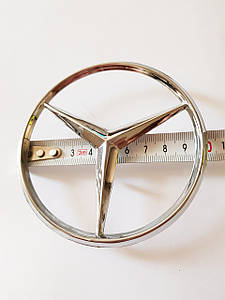 Емблема Mercedes Vito 100 мм, метал, задня