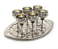 Рюмки бронзовые цветные (н-р 6 шт.) (Goblet Set CDC Med.-Pakeeza)