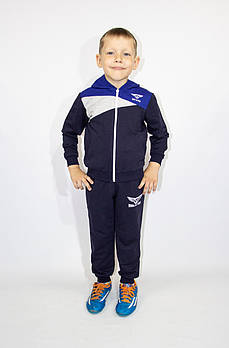 Спортивний трикотажний дитячий демісезонний костюм (Україна) для хлопчика , 98-104-110-116  зростання