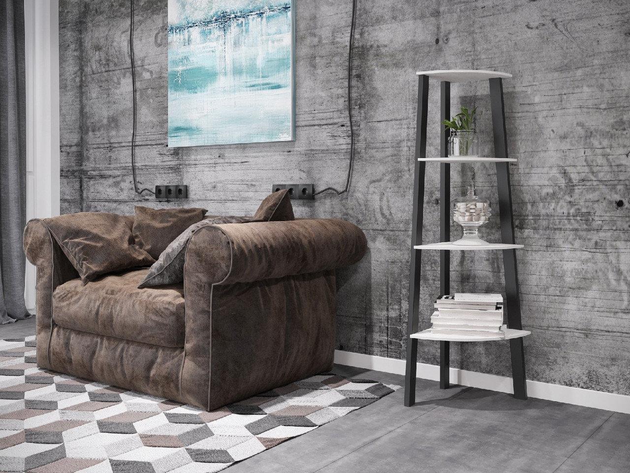 Стелаж 4 полиці Призма Метал-Дизайн