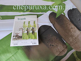 Шторка для ванної широка 240*200 см Tropik Туреччина, фото 4