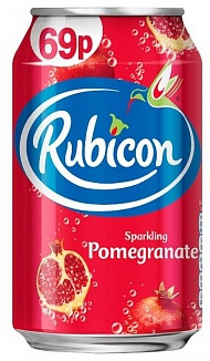 Напиток Rubicon Sparkling Pomegranate, 330ml