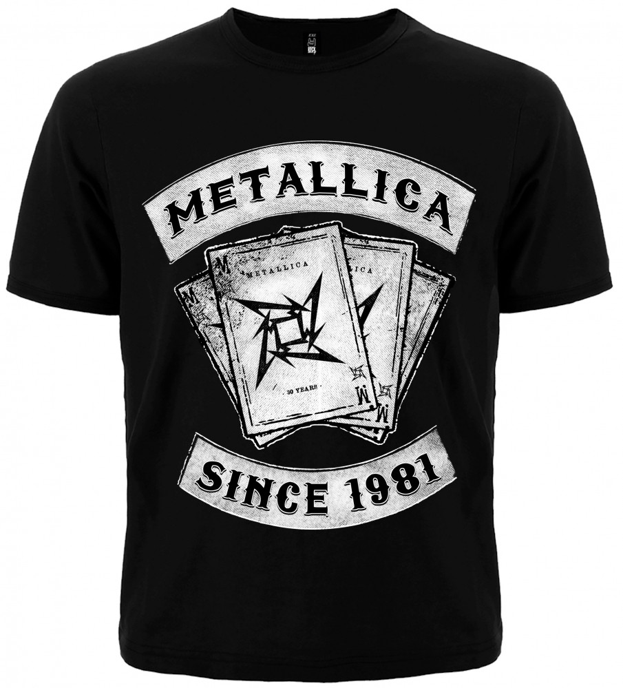 Футболка Metallica (since 1981)