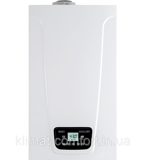 Котел конденсаційний Baxi DUO-TEC Compact E 24 GA, Котел конденсаційний, Котел 24 кВт, Опалювальний котел