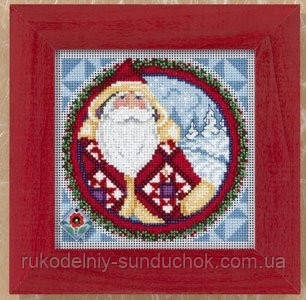 Набір для вишивання бісером "Kris Kringle//Кріс Криндл" Mill Hill JS149203