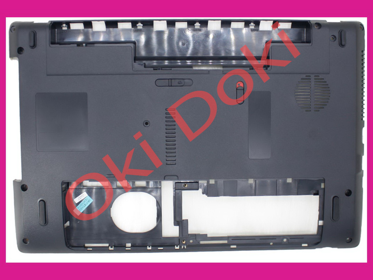 Нижня кришка для ноутбука ACER (AS: 5252, 5253, 5336, 5342, 5542, 5736), black