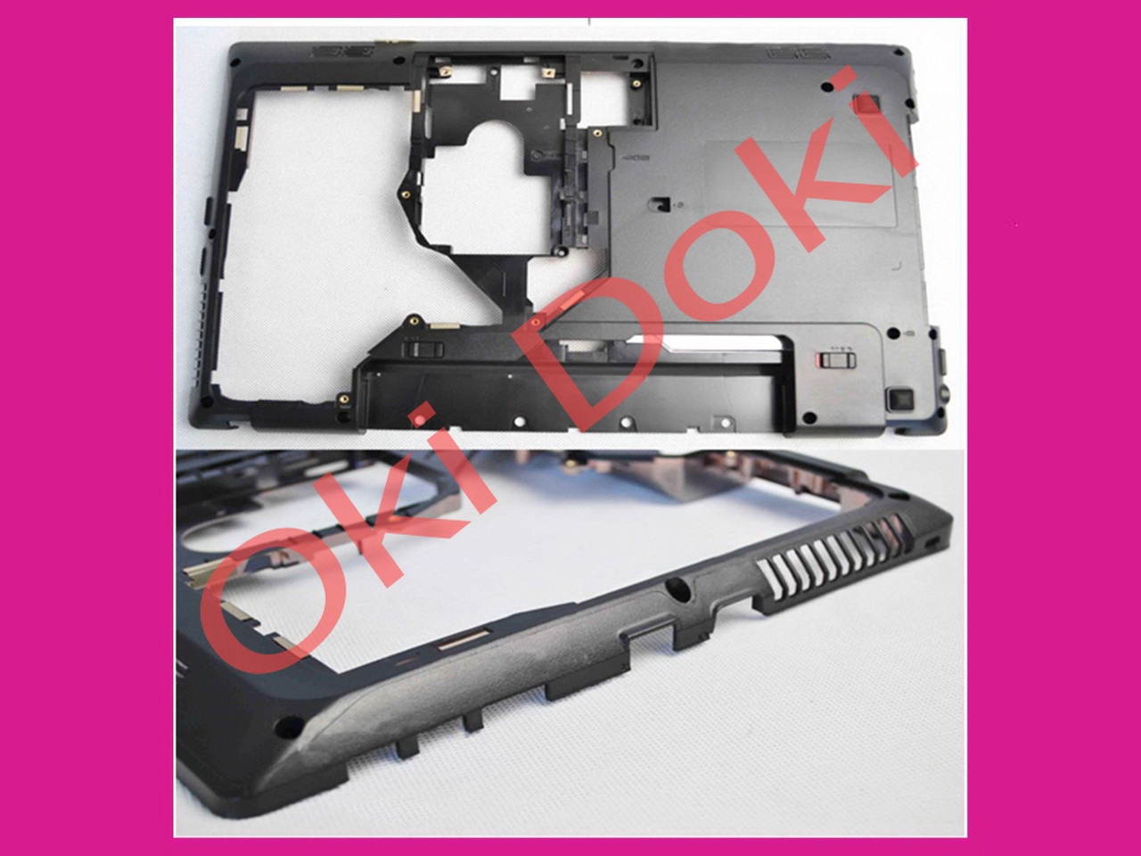 Нижня кришка для ноутбука Lenovo (G570, G575), без HDMI, black case D