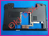 Нижня кришка для ноутбука LENOVO B570, black D з роз'ємом живлення, фото 3