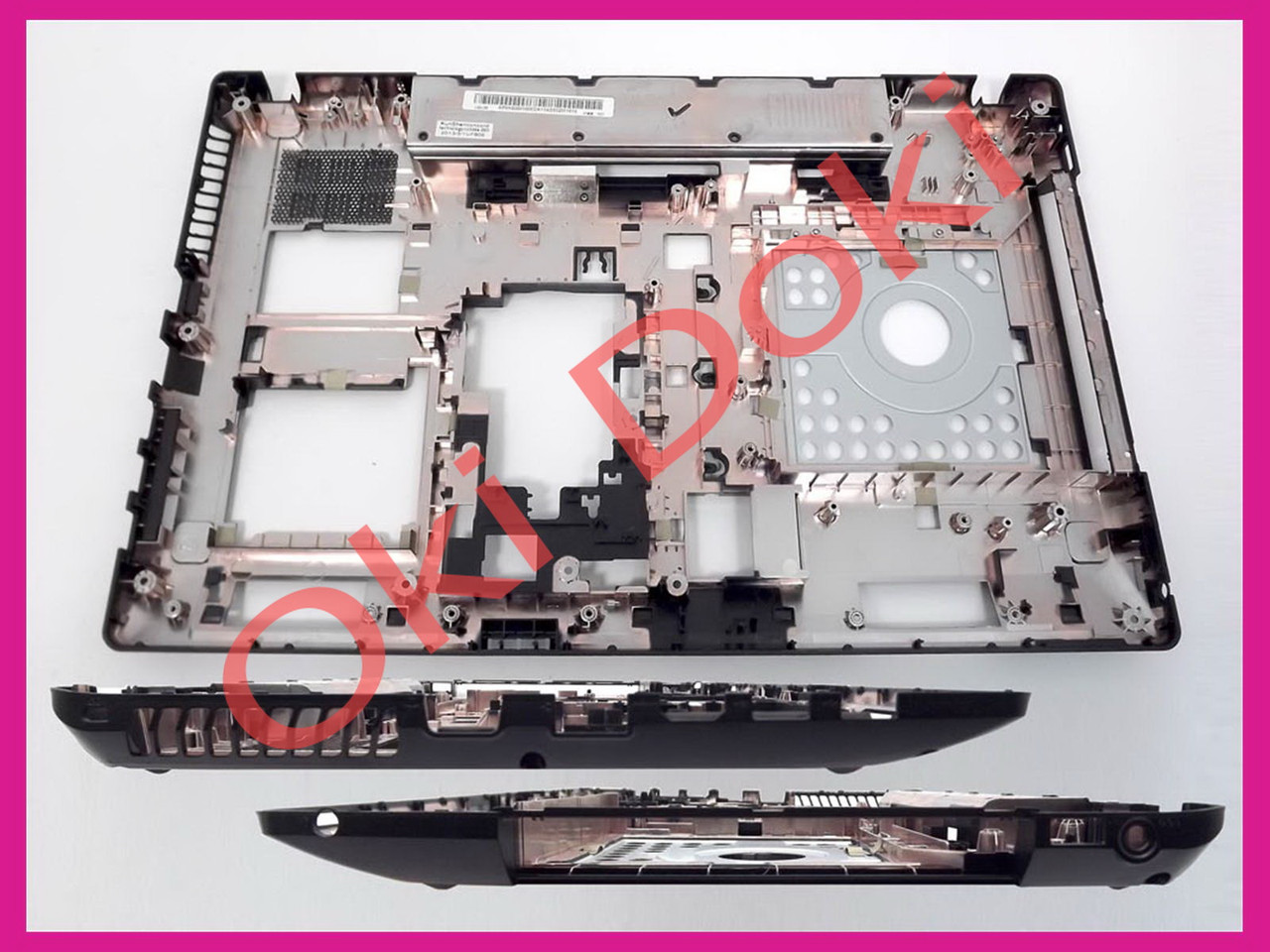 Нижня кришка для ноутбука Lenovo G580 G585 QIWG6 version 1 D HDMI AP0N2000100 петлі 4125, model 20150