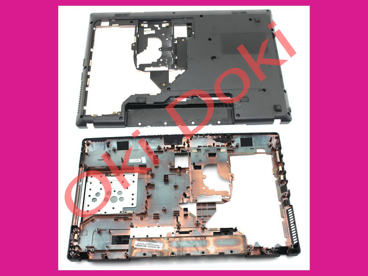 Нижня кришка для ноутбука Lenovo (G770, G775, G780), black case D