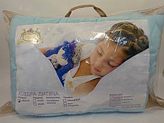 Дитяча ковдра 110*140 ОДА (мікрофібра/холлофайбер)