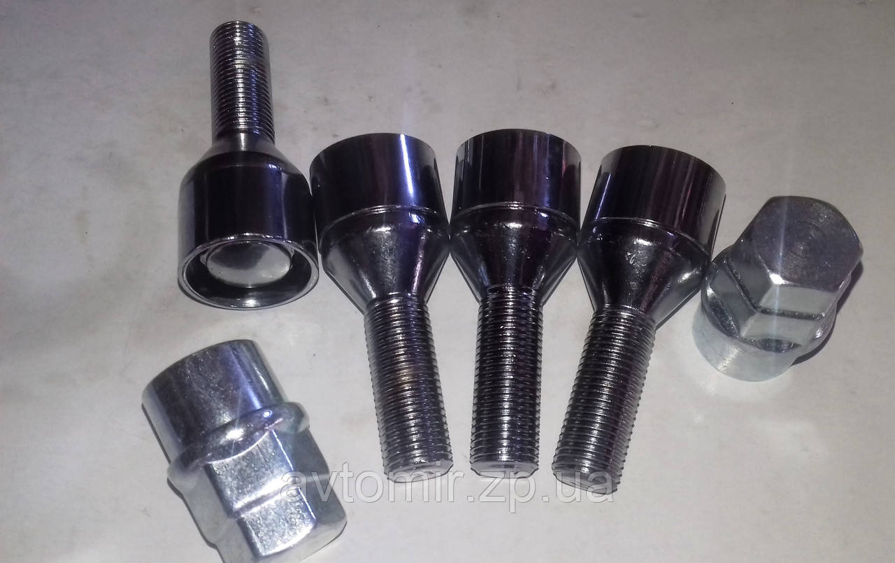Секретки коліс (болти) ВАЗ 2101-2107 литий диск , фото 1
