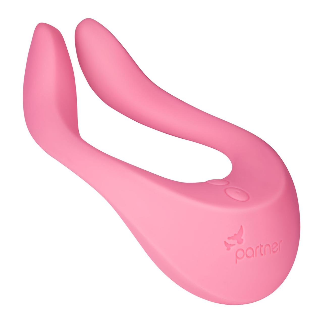 Вібратор для пар із 3 моторами Satisfyer Endless Joy Pink