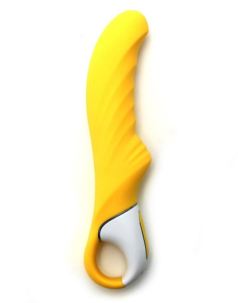 Вібратор для G-точки Satisfyer Vibes Yummy Sunshine, 22,5х4 см.