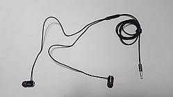 Навушники-гарнітура внутрішньоканальні (вакуумні) AIERSENN R15, регулятор гучності, Black