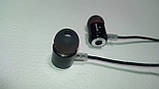 Навушники-гарнітура внутрішньоканальні (вакуумні) AIERSENN R15, регулятор гучності, Black, фото 2