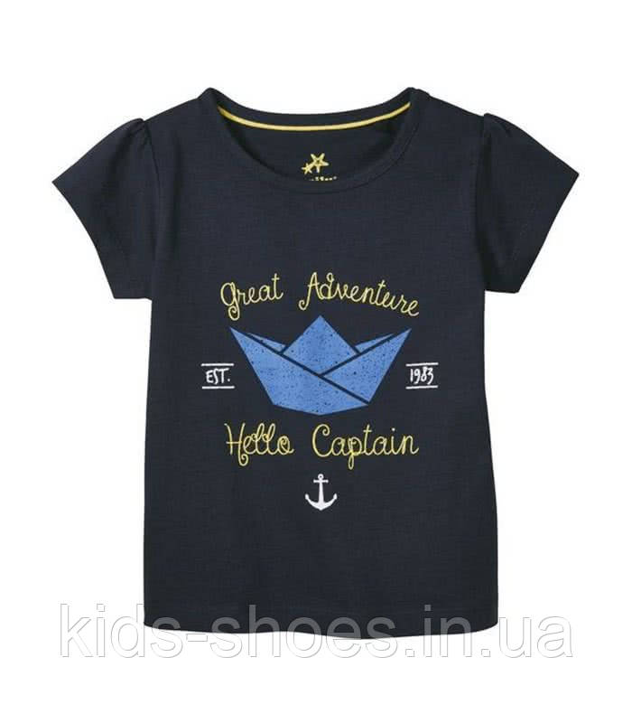 Футболка дівчинка морська 86-104 LUPILU® - фото 1 - id-p995851644