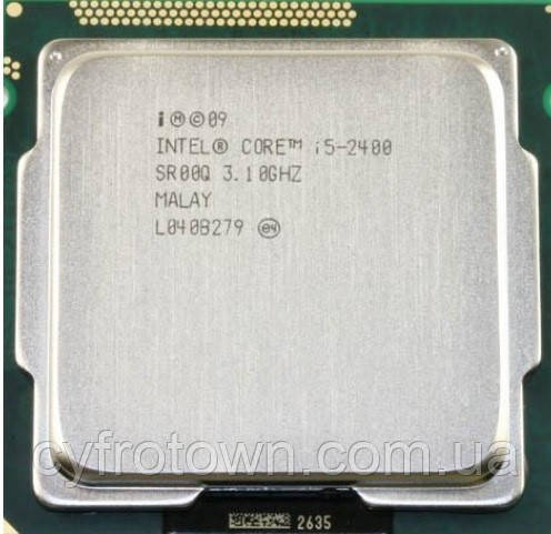 Процесор Intel core i5 2400 4x3.1 GHz 6mb cache s1155 бв