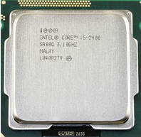 Процессор Intel core i5 2400 4x3.1 GHz 6mb cache s1155 бу