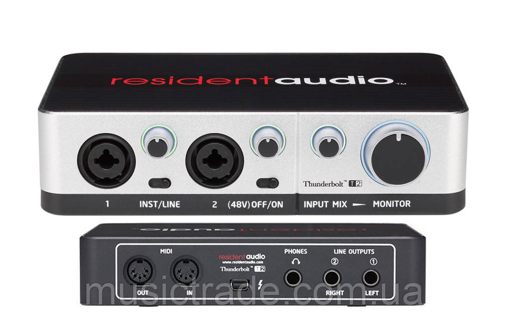 Аудіоінтерфейс Resident Audio T2 (thunderbolt)