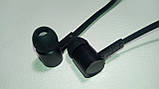 Навушники-гарнітура внутрішньоканальні (вакуумні) Celebrat D2 Magic Month, плоский дріт, Black, фото 3