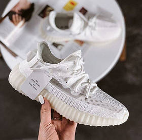 Жіночі кросівки Adidas Yeezy Boost 350 White