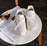 Жіночі кросівки Adidas Yeezy Boost 350 White, фото 4