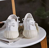 Жіночі кросівки Adidas Yeezy Boost 350 White, фото 5