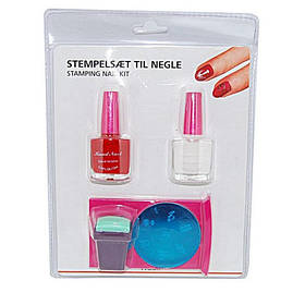 Набір для стемпінгу (друк, трафарет, фарби)