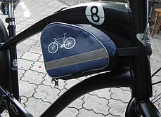 Велосумка органайзер під раму (сірий), фото 2