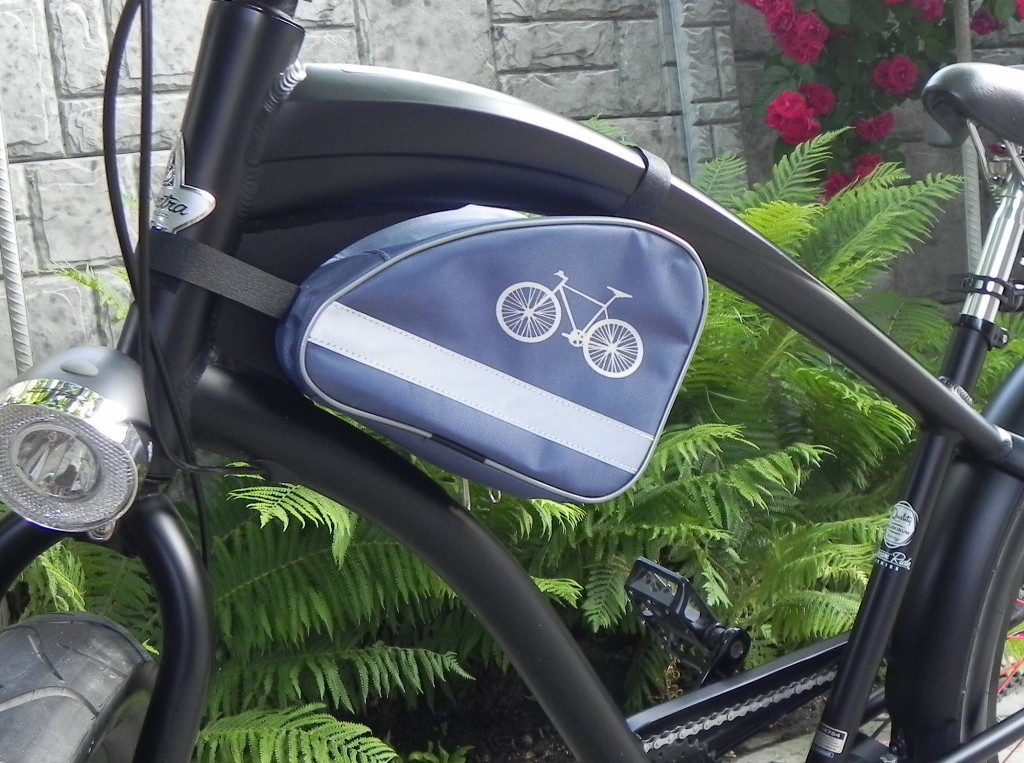 Велосумка органайзер под раму (серый) - фото 1 - id-p920905384