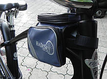 Велосумка універсальний органайзер для велосипеда (сірий), фото 3