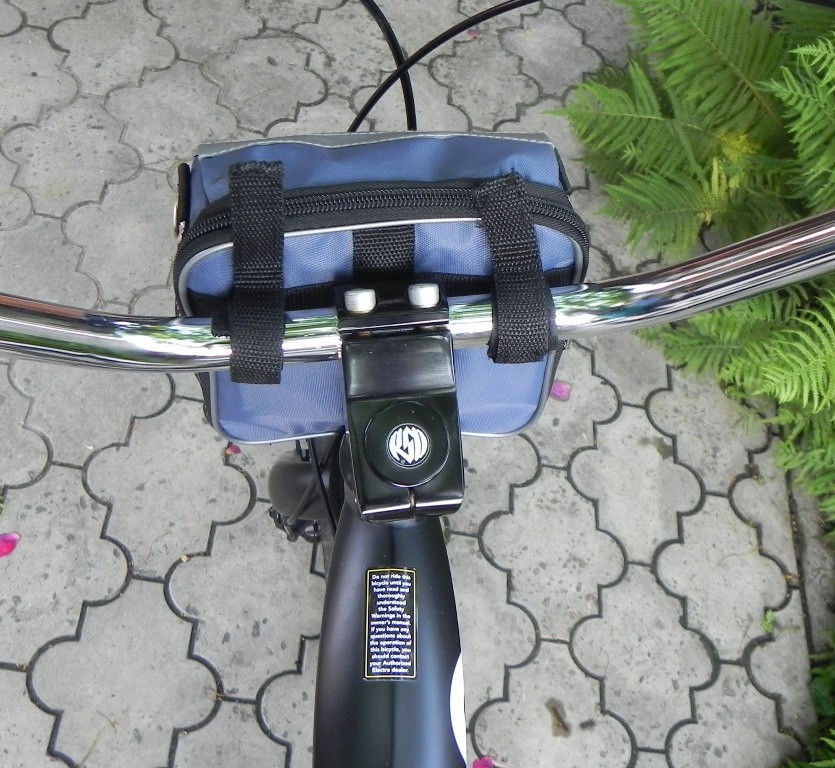 Велосумка многофункциональный органайзер на руль (серый) - фото 2 - id-p920903498