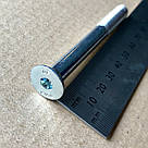 Гвинт потай з внутрішнім шестигранником Inbus DIN 7991 М8х80 мм. Білий цинк, фото 2