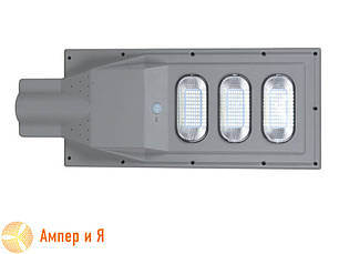 Автономна сонячна система освітлення з датчиком руху LED-NGS-62 90 W 6500 K 4050 lm IP65, фото 1