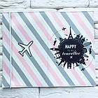 Тревел-кейс Happy to be a traveller еко шкіра, фото 2