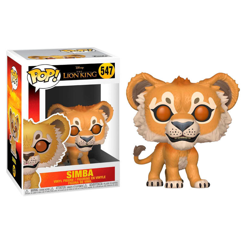 Фігурка Funko Pop Lion King Simba Король Лев Сімба 10см cartoon TLK S547, фото 1