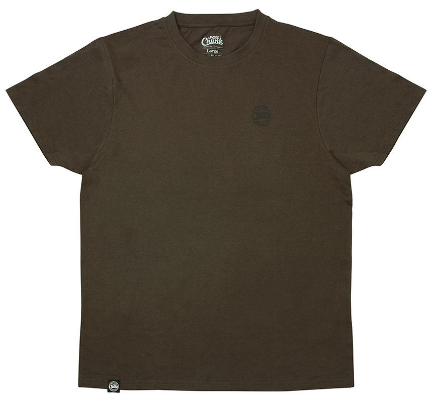 Футболка Fox Chunk Dark Khaki Classic T-shirt - розмір S