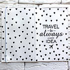 Тревел-кейс Сердечка еко шкіра, фото 2