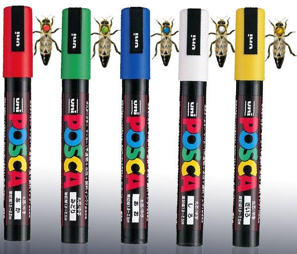 Маркер POSCA для мечіння бджолиних маток