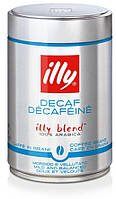 Кофе в зернах illy Decaffeine без кофеина 250 гр ж/б Италия Илли GRANI DECA