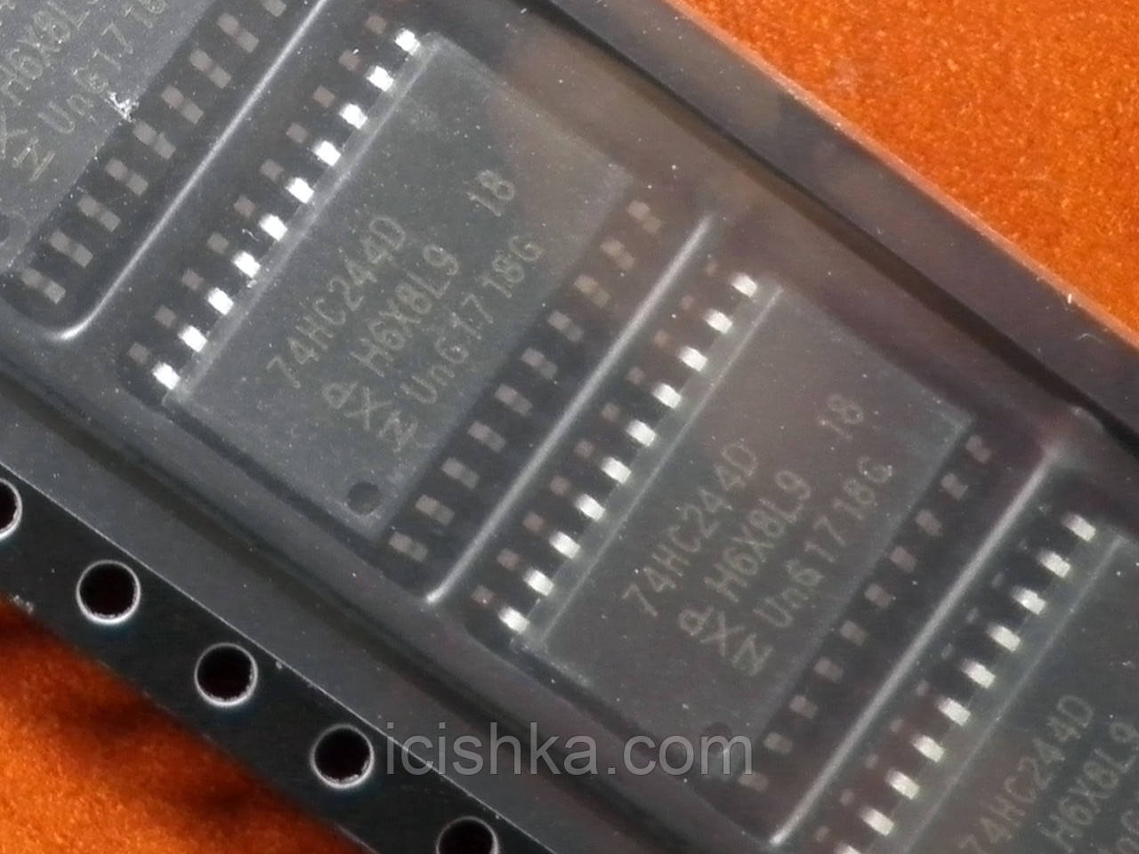 NXP 74HC244D SOIC20 — Буфер/драйвер лінії, що неінвертує, 2 В до 6 В
