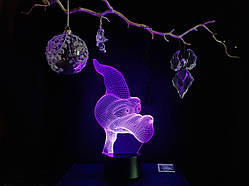 3D світильник нічник з пультом "Кентаврик" 3DTOYSLAMP