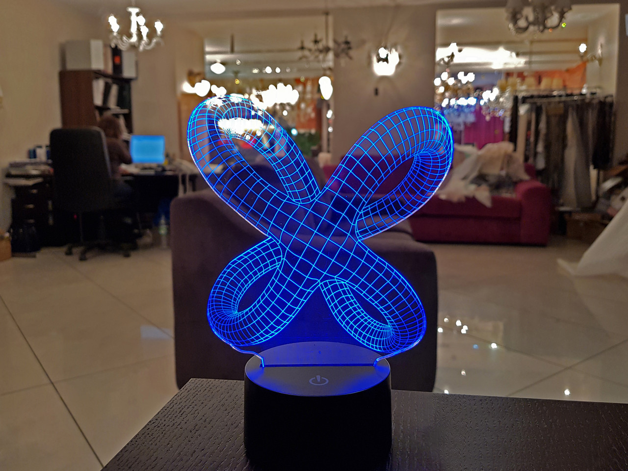 Змінна пластина для 3D світильників "Циклічність" 3DTOYSLAMP