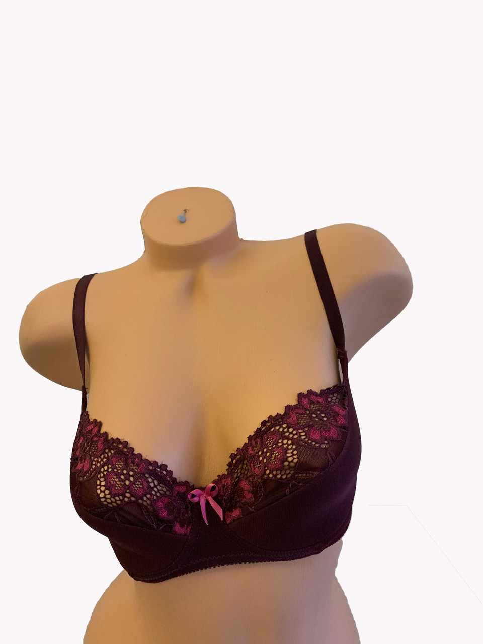 Бюстгальтер Semi soft Алюр 363 70D бургунд