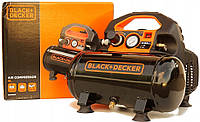 Компресор безоливний BLACK&DECKER 6L — 0.5KM — 8 bar